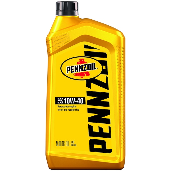 Pennzoil Pennzoil 10W-40 4-Cycle Conventional Motor Oil 1 qt 1 pk 550035160 - main